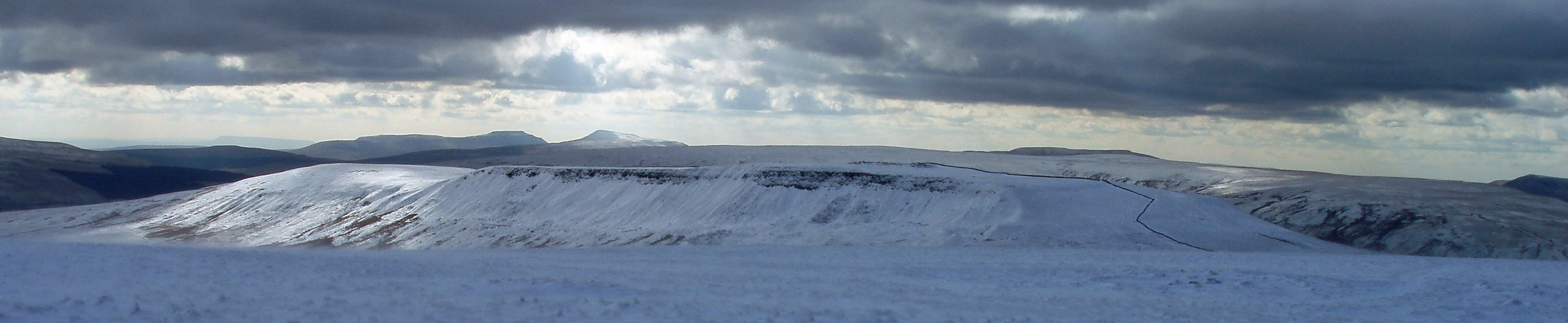 From Wild Boar Fell to 
Swarth Fell