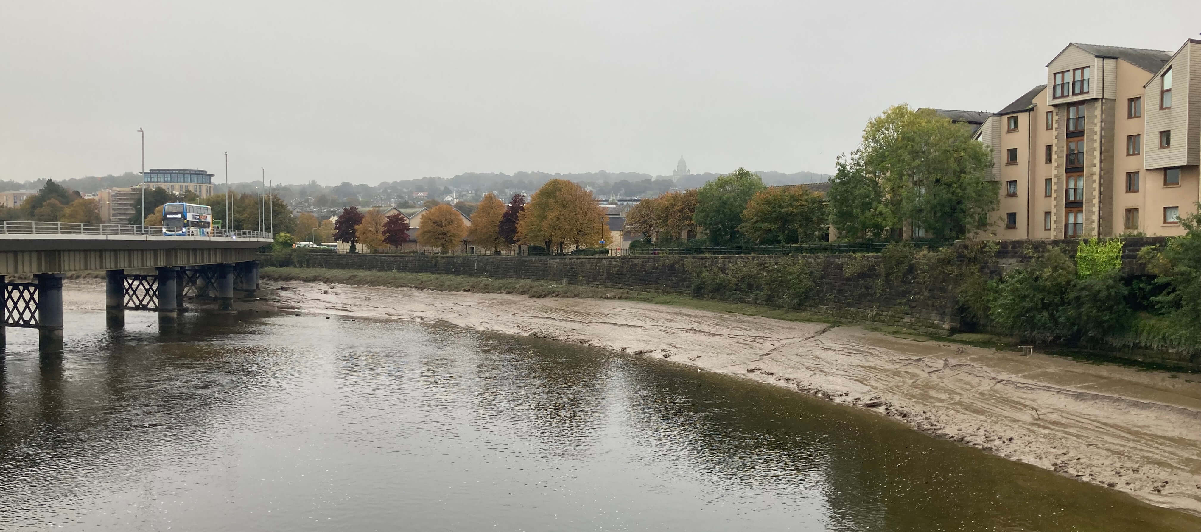 Millennium Bridge upriver