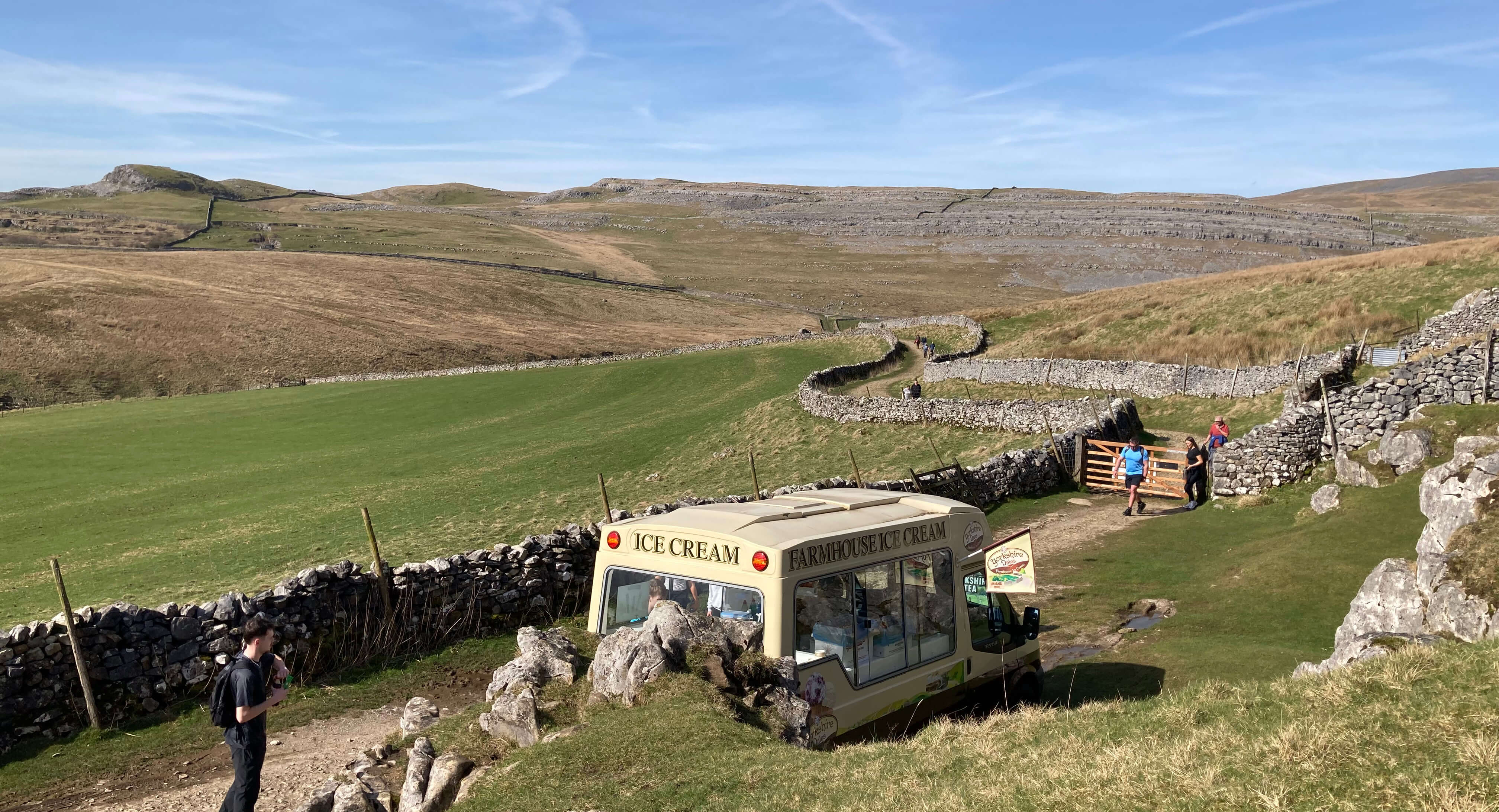 The ice-cream van