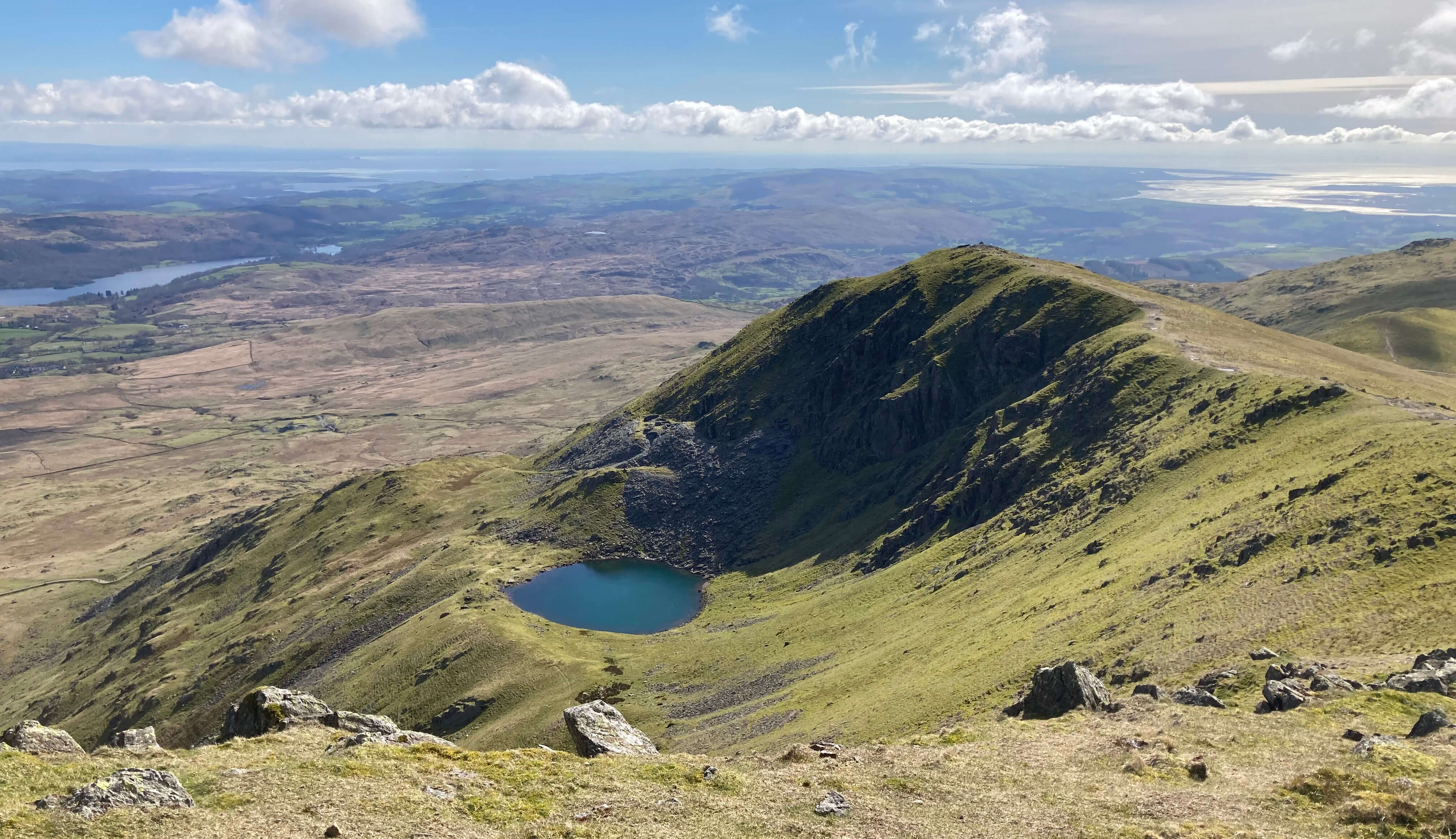 Blind Tarn below Brown Pike
